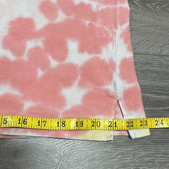 PINK Victoria's Secret Short Sleeve Pocket Campus Tee Tie Dye L - Picture 6 of 12
